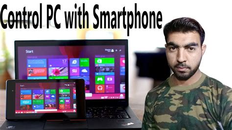 How To Control Pc Or Laptop With Android Phone Youtube