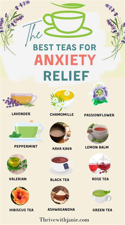 The Best Teas For Anxiety And Stress Relief Thrive With Janie