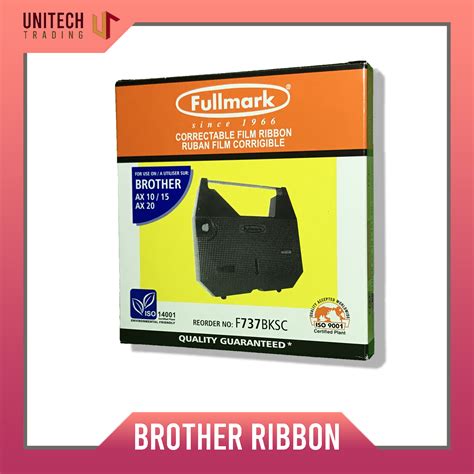 Fullmark F Bksc Brother Ribbon For Electric Typewriter Compatible