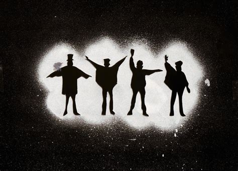 Beatles Stencil by CyranoInk on DeviantArt