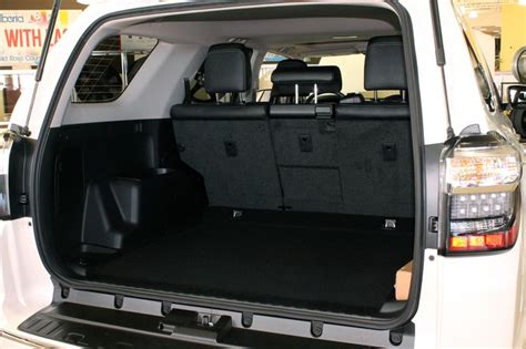 2010 Toyota 4runner cargo space