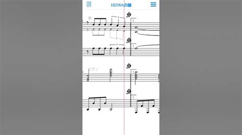 Heiwaの鐘 合唱楽譜 縦動画（スマホ作成） Youtube