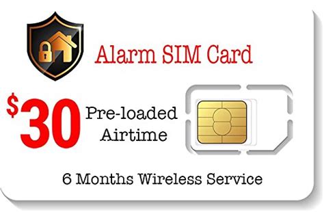 SpeedTalk Mobile 30 Alarm SIM Card For 5G 4G GSM Home Business