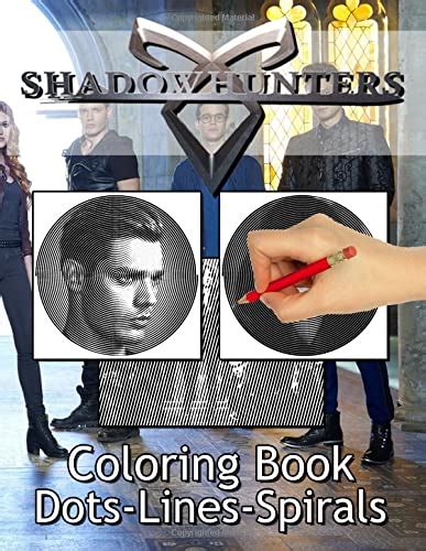 Shadowhunter Dots Lines Spirals Coloring Book Exclusive An Adult