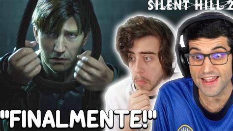 STREAMERS REAGINDO AO TRAILER DE SILENT HILL 2 REMAKE YouTube