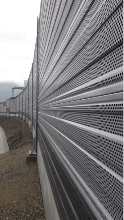 Aluminum Noise Barriers Durisol Noise Barriers