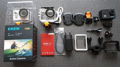 Eken H R Action Camera With Wireless Remote Unboxing And Review In