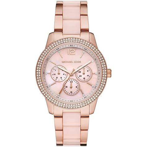 Michael Kors Tibby Montre Femme Mk Dor Rose La Montre Parfaite