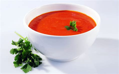 Recette de potage à la tomate Cookerie