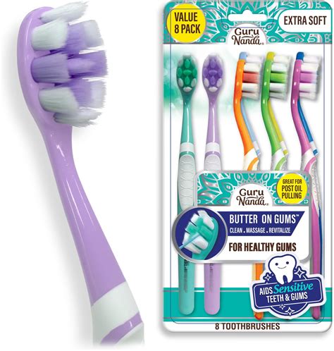 Amazon Gurunanda Butter On Gums Toothbrush With Extra Soft