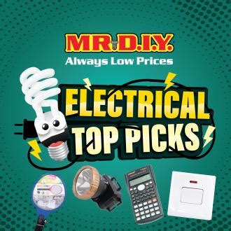 Mr Diy Electrical Top Picks Promotion