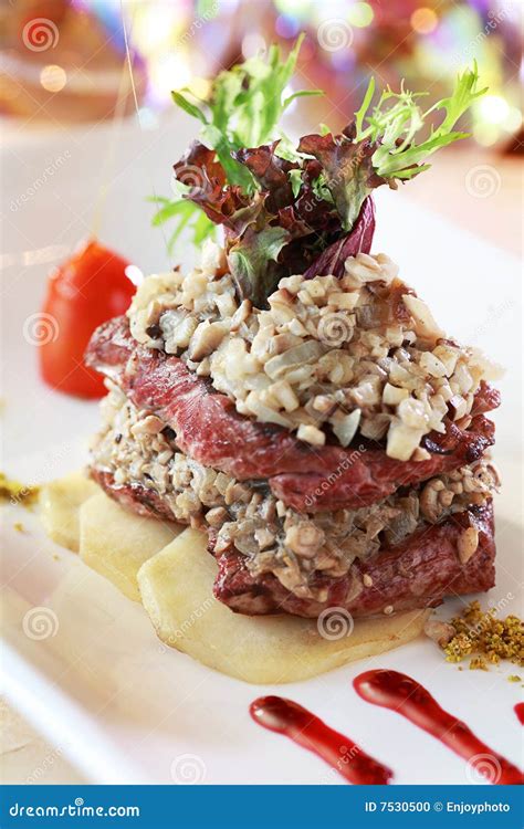 Prime Filet Mignon Steak Stock Photo Image Of Dine Dinner