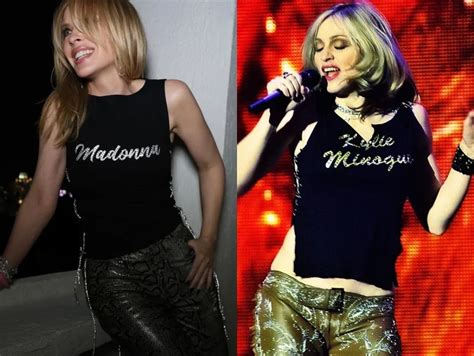 Madonna E Kylie Minogue Fazem Dueto Em Show E Levam F S Loucura Veja