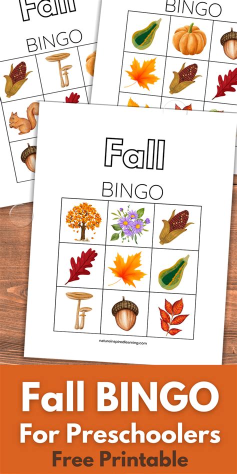 Free printable autumn bingo cards – Artofit