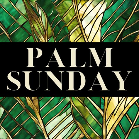 Palm Sunday Worship Services Sunrise UMC