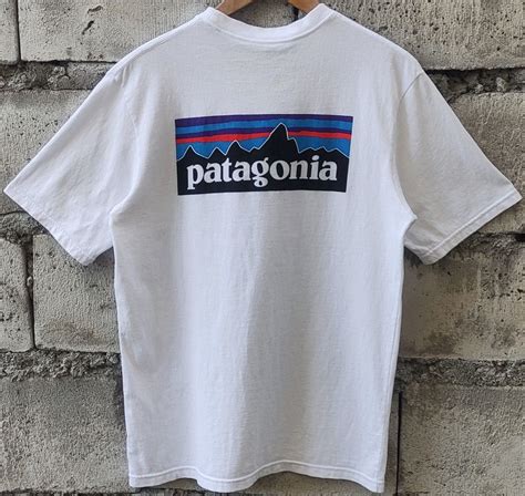 Patagonia Logo Tee On Carousell