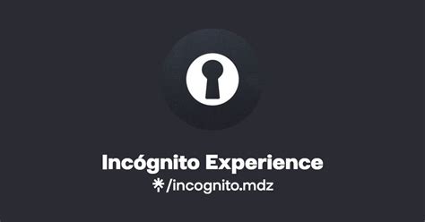 Inc Gnito Experience Instagram Linktree