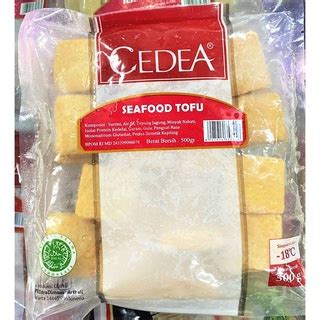 Jual Cedea Seafood Tofu Gr Shopee Indonesia