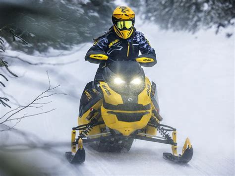 New 2024 Ski Doo MXZ X RS W Competition Package 850 E TEC Turbo R SHOT