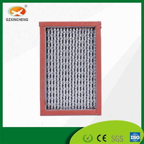 High Temperature Resistance Pleated Fiber Glass HEPA Filter With