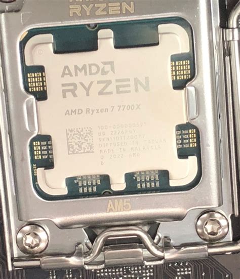 This Is Our First Look At The Amd Ryzen 7 7700x Zen 4 Processor