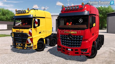 Mercedes Benz Actros Arocs Slt V For Fs Edward S Modding