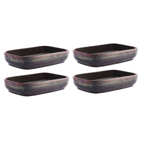 Tablekraft Reactive Brown Artistica 17cm Tapas Dishes Temple And Webster