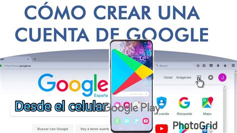 Como Crear Cuenta De Google En Celular Crear Cuenta Play Store