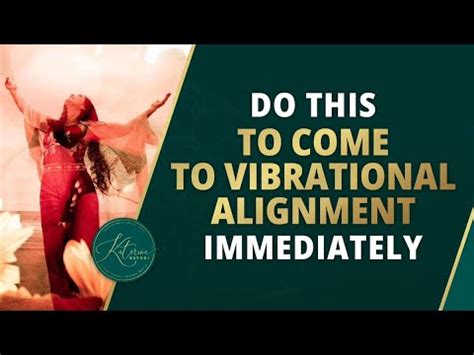 DO THIS To Come To Vibrational Alignment Immediately Frequency