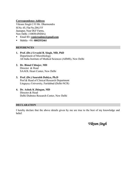 Dr Vikram Singh Ph D Clinical Research Pdf