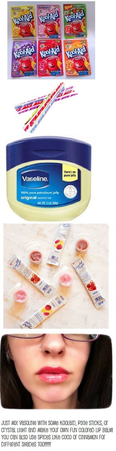 Diy Lip Balm With Vaseline And Kool Aid Demarcus Burden