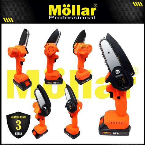 Promo Xenon Cdmcs Cordless Mini Chain Saw Gergaji Mesin Baterai