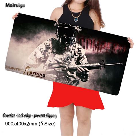 Mairuige Shop Counter Strike Large Gaming Mouse Pad Mousepad X