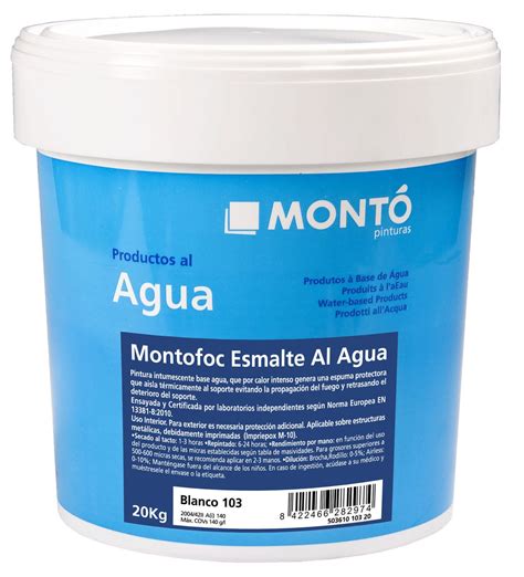 Tinta de isolamento térmico MONTOFOC ACQUA PINTURAS MONTO de