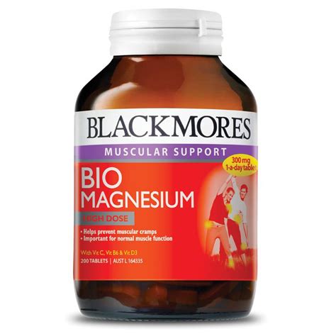 Bio Magnesium By Blackmores Vitamin King