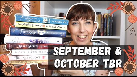 September October TBR All The Christian Books I Want To Read YouTube