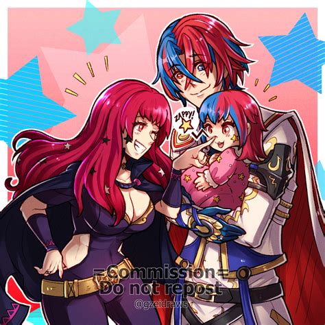 Alear Yunaka And Alear Fire Emblem And 1 More Drawn By Gzei Danbooru