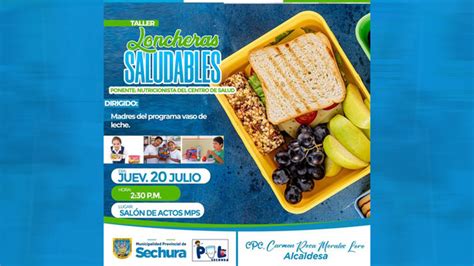 Taller Loncheras Saludables Noticias Municipalidad Provincial