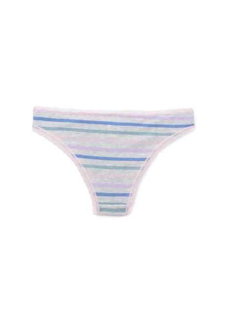 Ripley CALZÓN ALGODÓN MUJER INDEX GRIS BIKINI JUVENIL RAYAS PASTEL