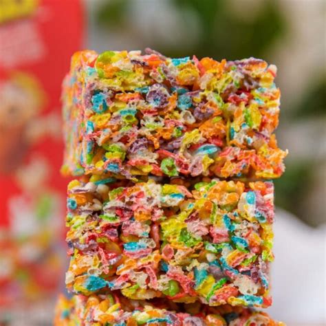 Fruity Pebbles Treats Recipe Done In 10 Minutes Dinner Then Dessert