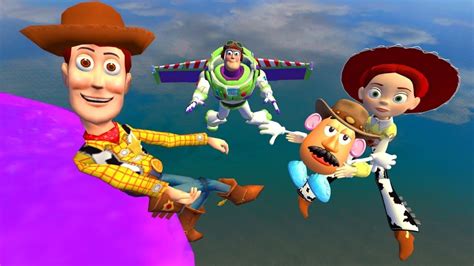 Gmod Toy Story Funny Ragdolls Woody Buzz Jessie Mr Potato Head