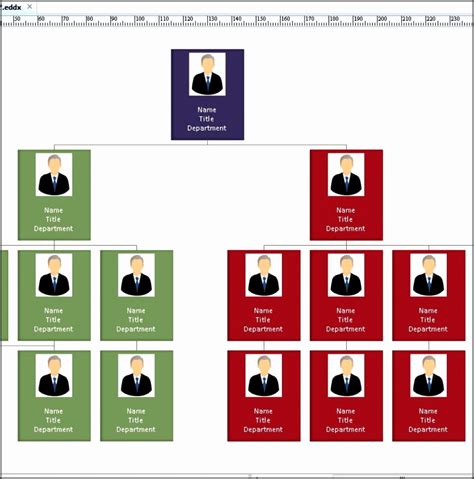 Org Chart Template Indesign