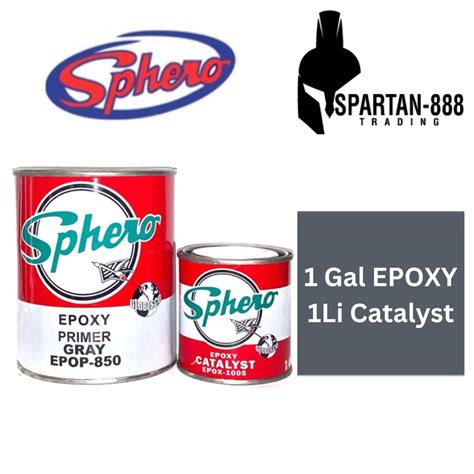 Sphero Epoxy Primer Gray Gal With Li Catalyst Shopee Philippines