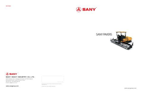 Sany Srsc4545 Reach Stacker Sany Pdf Catalogs Technical