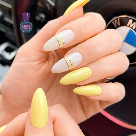 68 Vibrant Yellow Nail Designs To Freshen Up Your Summer Nails Желтый