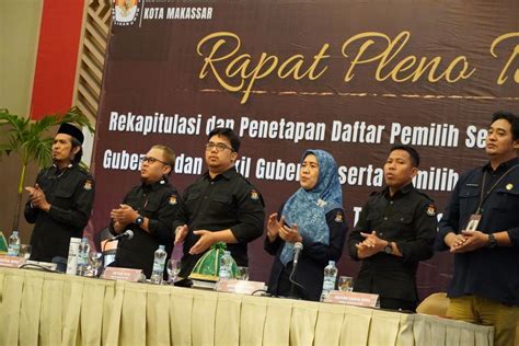 Kpu Makassar Umumkan Jadwal Pendaftaran Paslon Pilwali