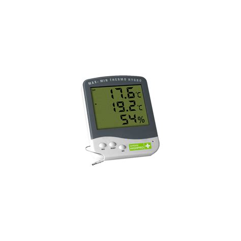 Buy Highpro Digital Thermo And Hygrometer With External Probe Large