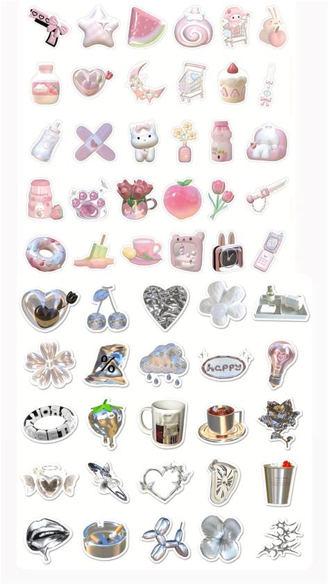 yk stickers printable stickers  scrapbook printing aesthetic