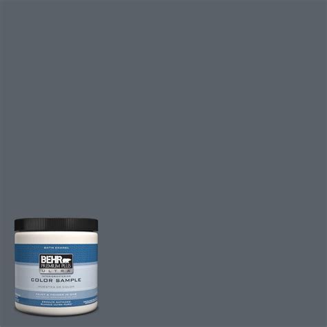 BEHR Premium Plus Ultra 8 Oz Hdc AC 25 Blue Metal Interior Exterior