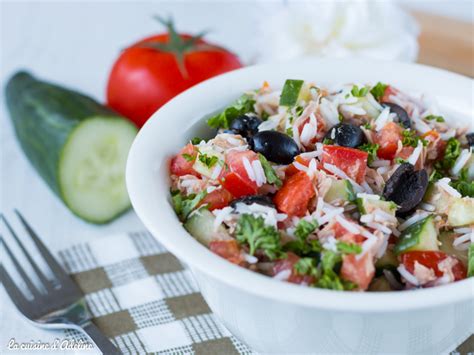 Salade De Riz Au Thon Facile Et Rapide La Cuisine D Adeline